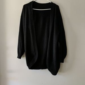 slouchy cardigan